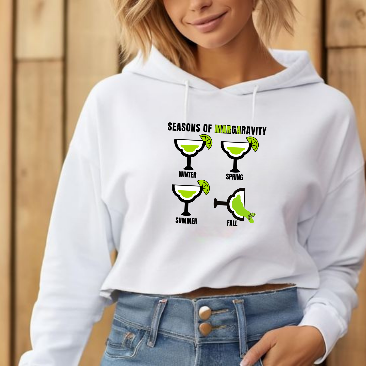 Seasons of Margaravity, Lightweight Cropped Hoodie