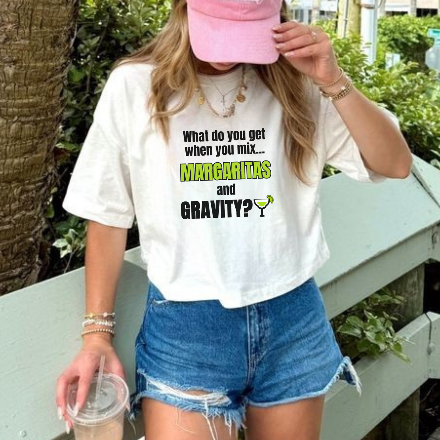 Margaravity Riddle, Street Crop Tee