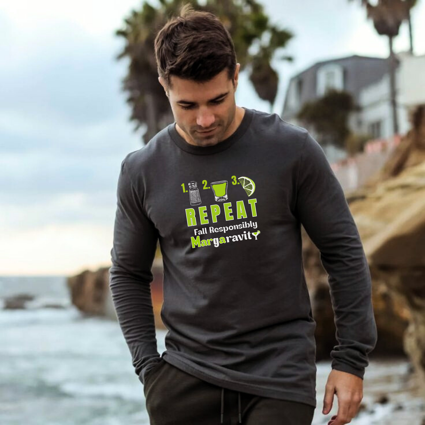 1. 2. 3. REPEAT, Islander Long Sleeve T-Shirt