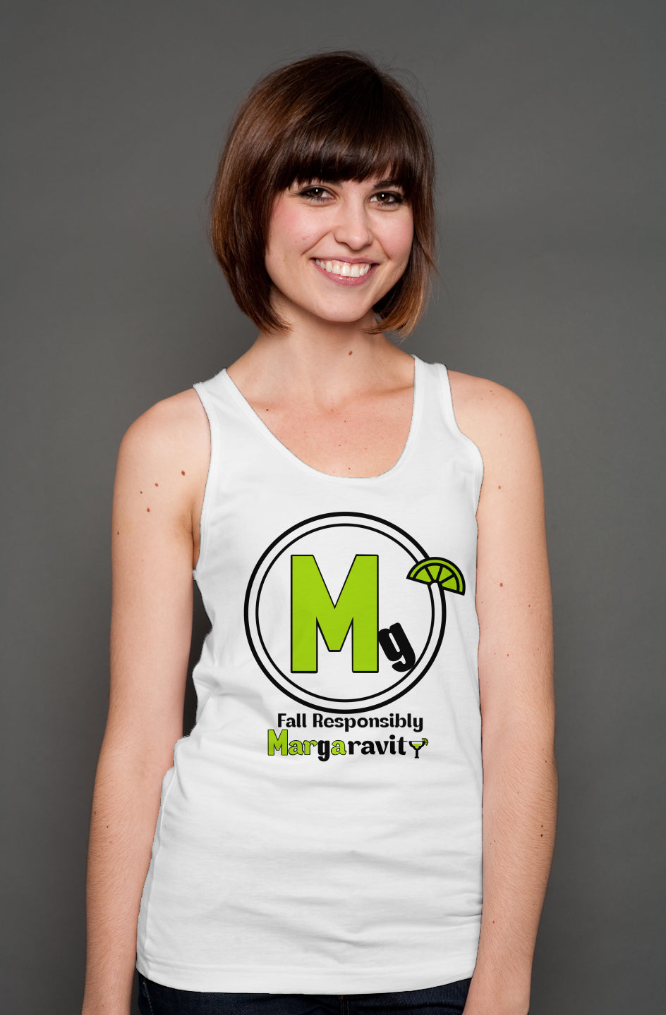 Margaravity Logo, unisex tank