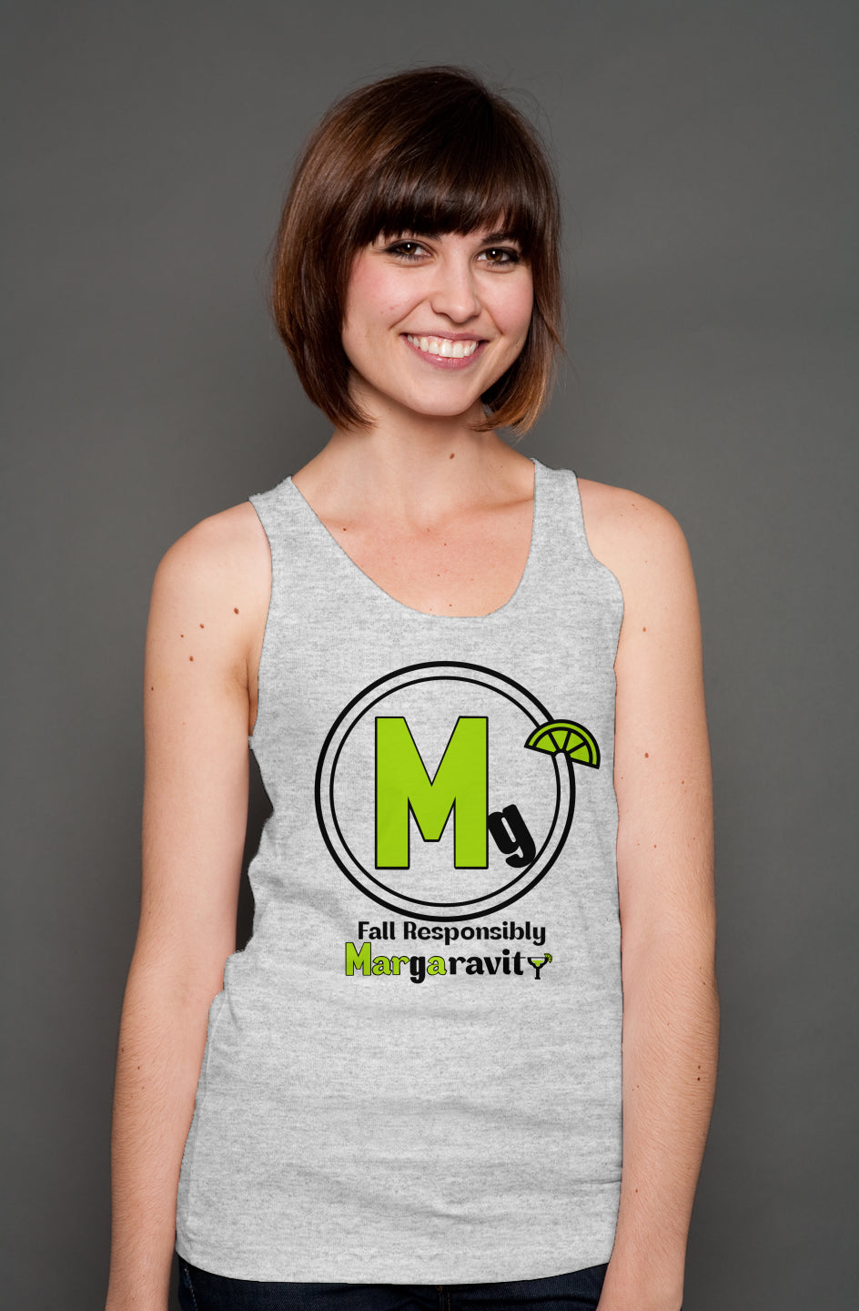 Margaravity Logo, unisex tank