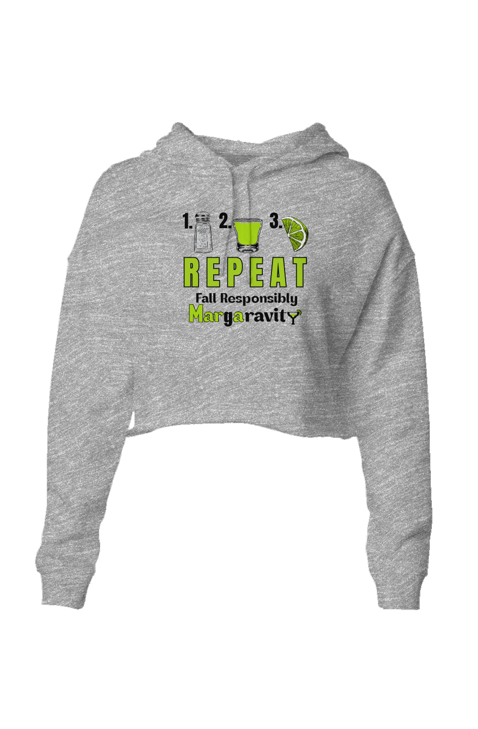 1.2.3., Lightweight Cropped Hoodie