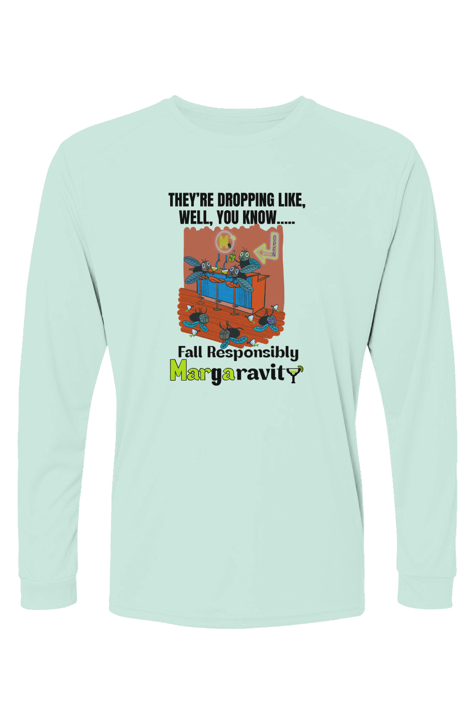Dropping Like Flies, Islander Long Sleeve T-Shirt