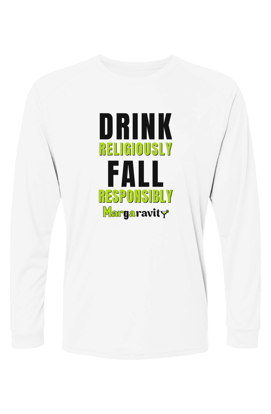 Drink Religiously Fall Responsibly, Islander Long Sleeve T-Shirt