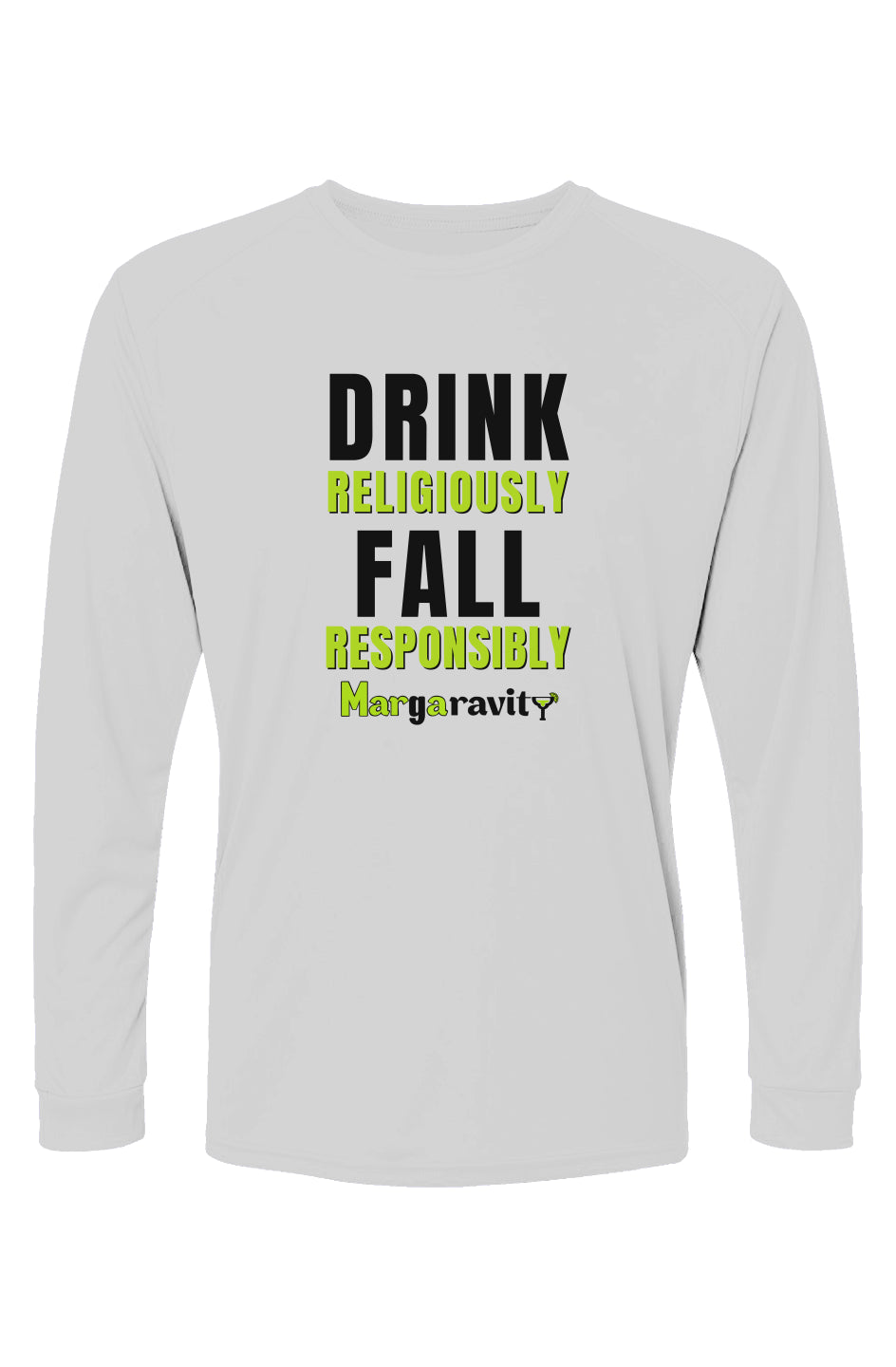 Drink Religiously Fall Responsibly, Islander Long Sleeve T-Shirt