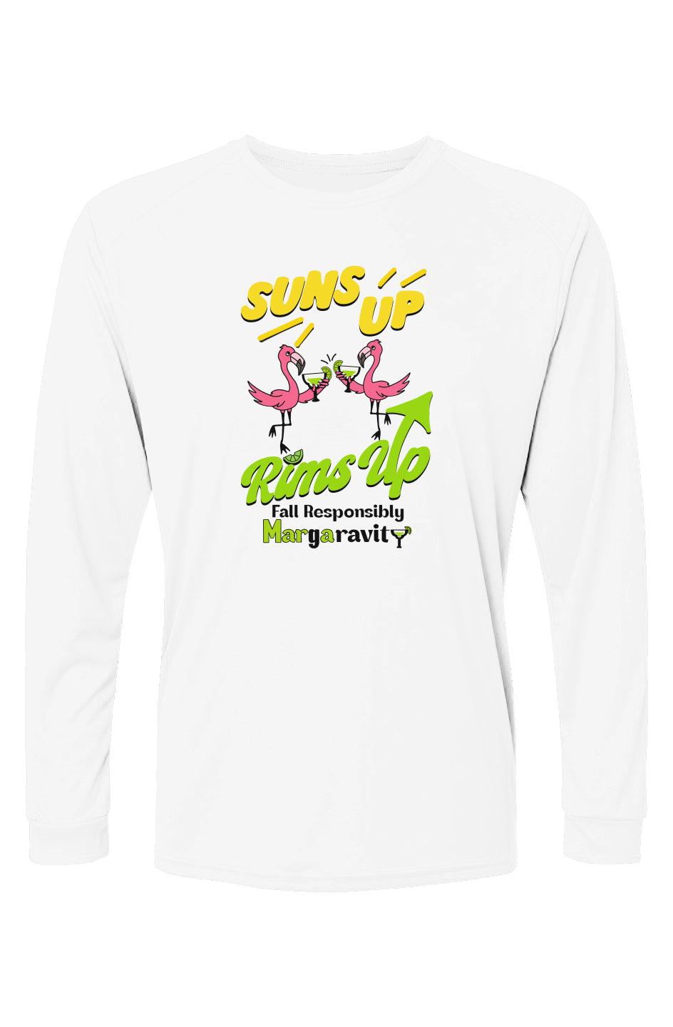 Suns Up Rims Up, Islander Long Sleeve T-Shirt
