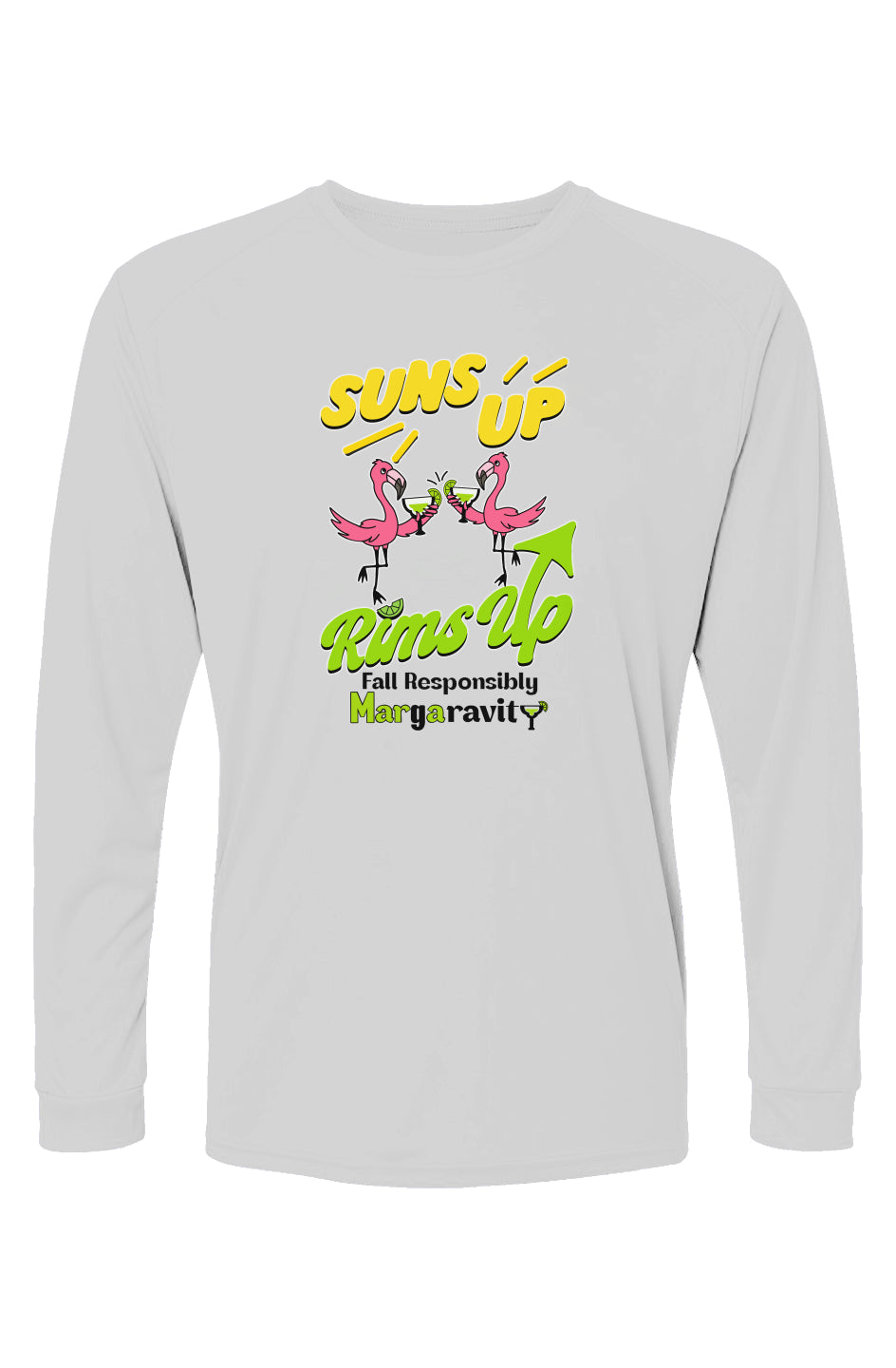 Suns Up Rims Up, Islander Long Sleeve T-Shirt