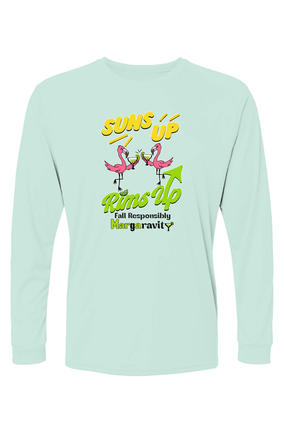 Suns Up Rims Up, Islander Long Sleeve T-Shirt