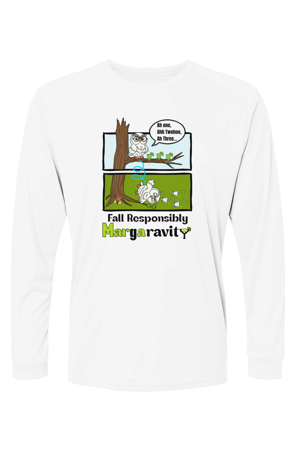 Ah One Ahh TwoHoo Ahhh Three, Islander Long Sleeve