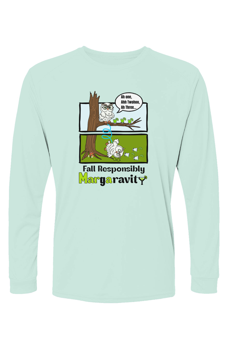 Ah One Ahh TwoHoo Ahhh Three, Islander Long Sleeve