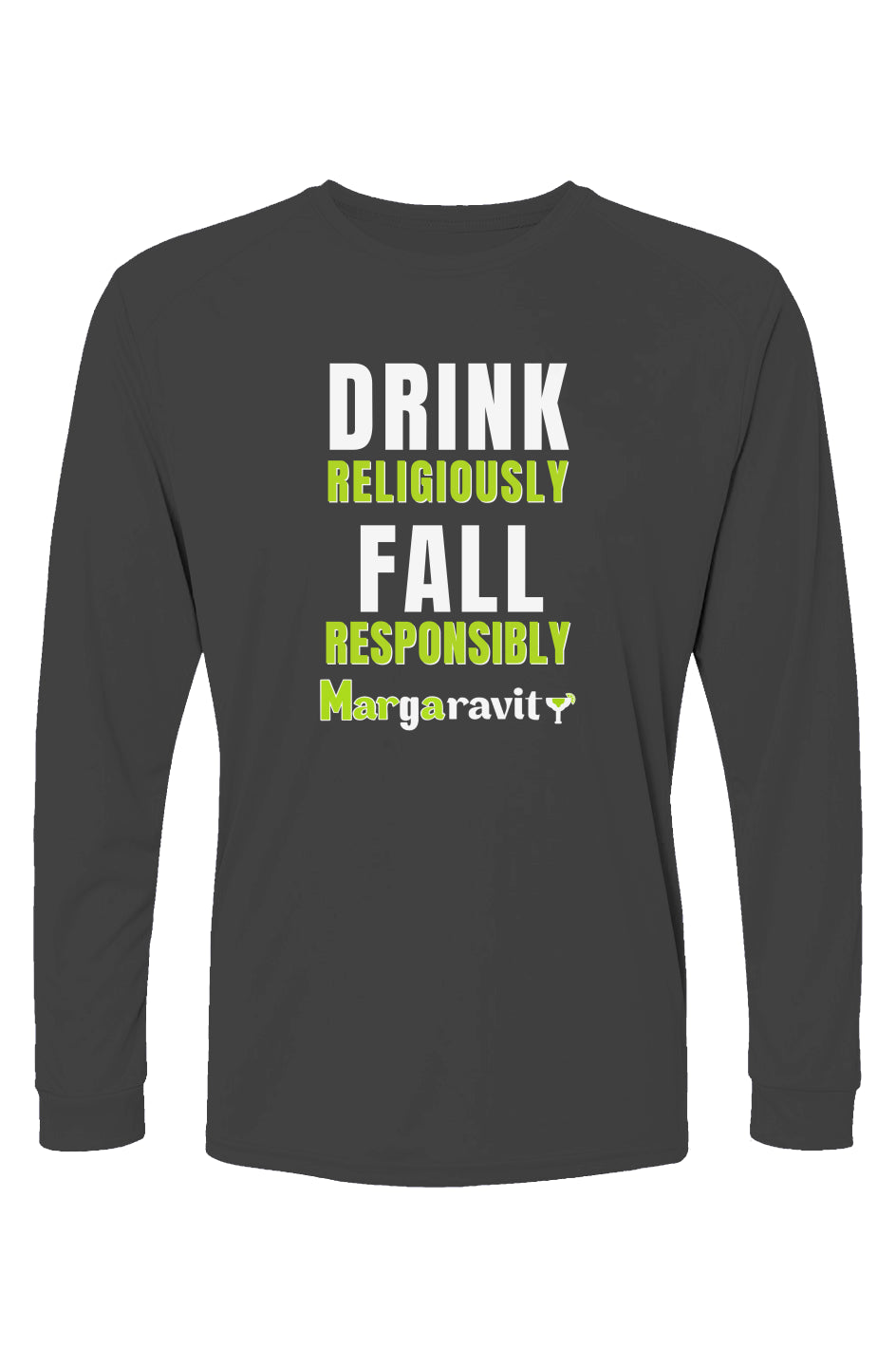 Drink Religiously Fall Responsibly, Islander Long Sleeve T-Shirt