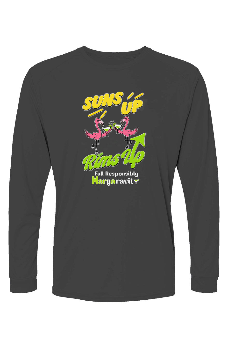 Suns Up Rims Up, Islander Long Sleeve T-Shirt