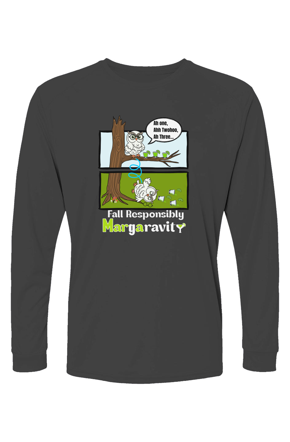Ah One Ahh Twohoo Ahhh Three, Islander Long Sleeve T-Shirt