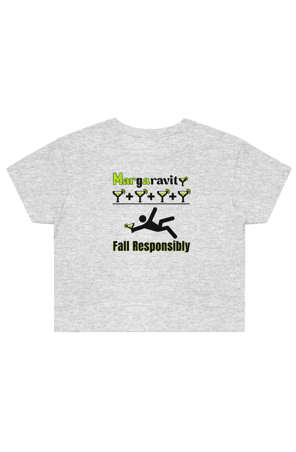 Margaravity Math, Street Crop Tee