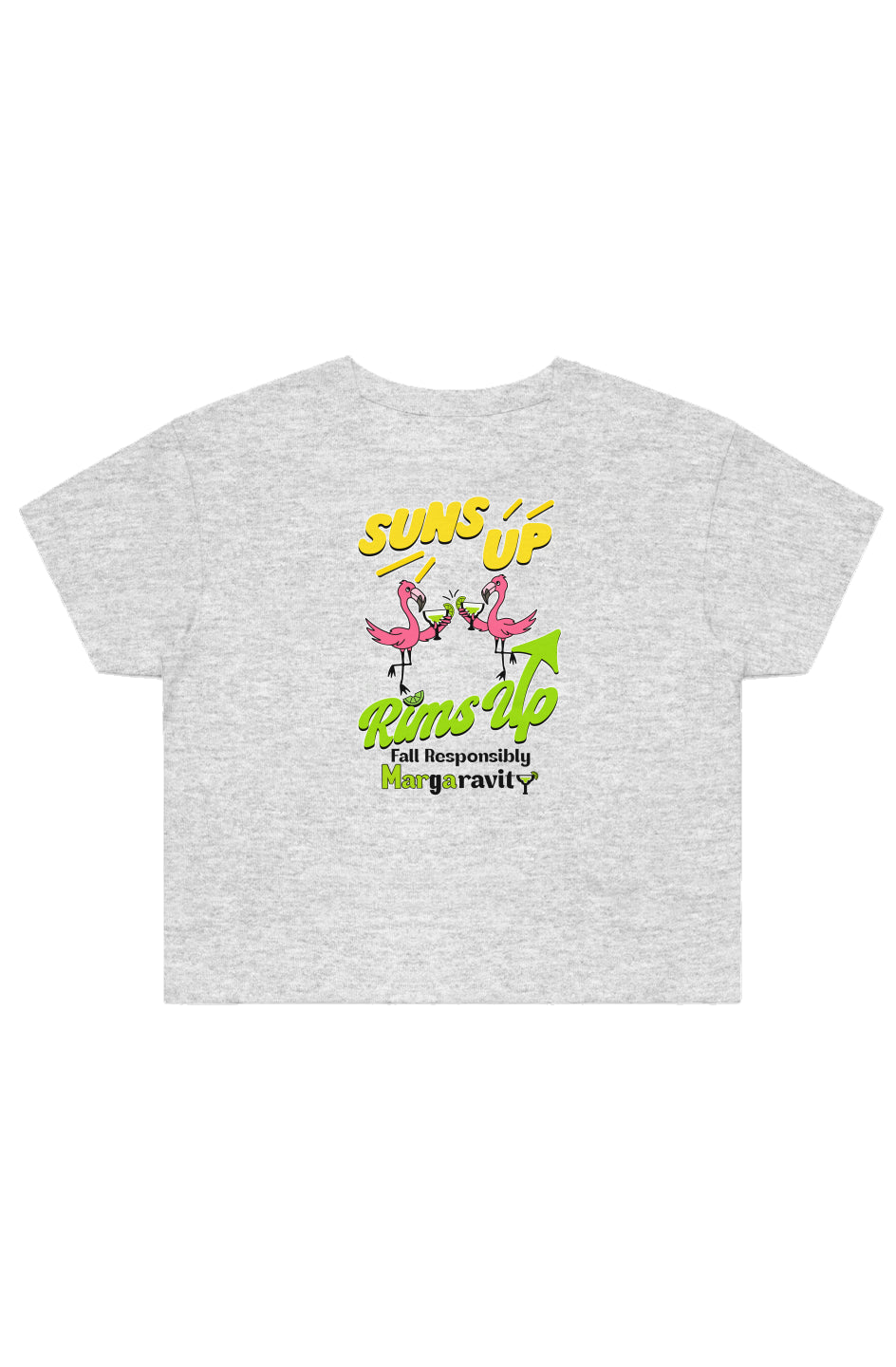 Suns Up Rims Up, Street Crop Tee