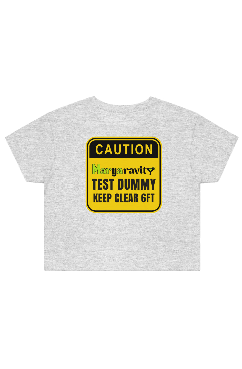 Caution Test Dummy, Street Crop Tee