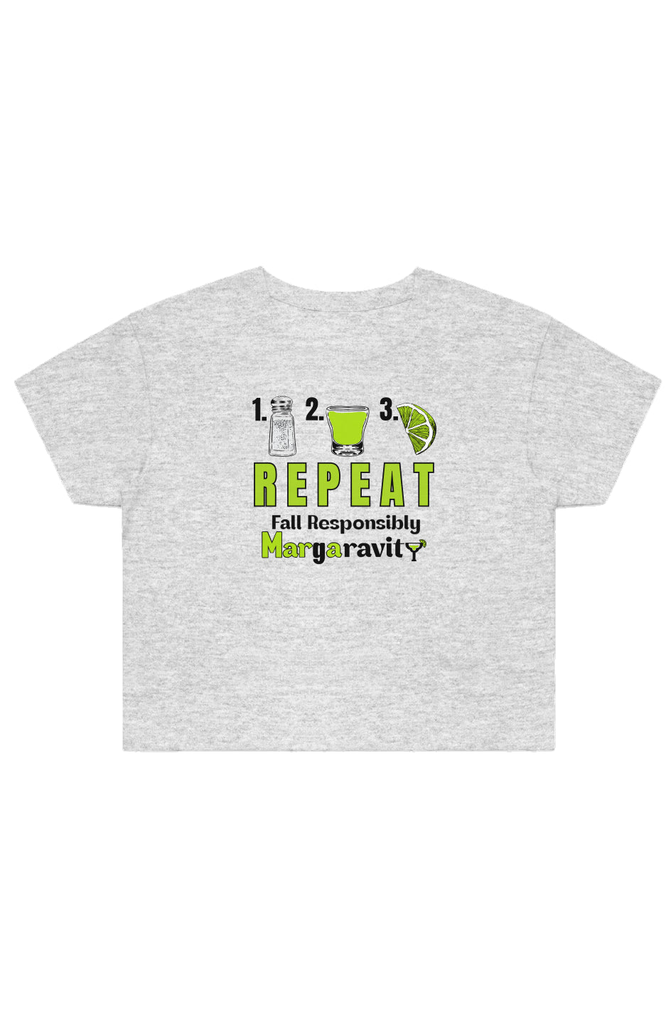 1. 2. 3. REPEAT, Street Crop Tee