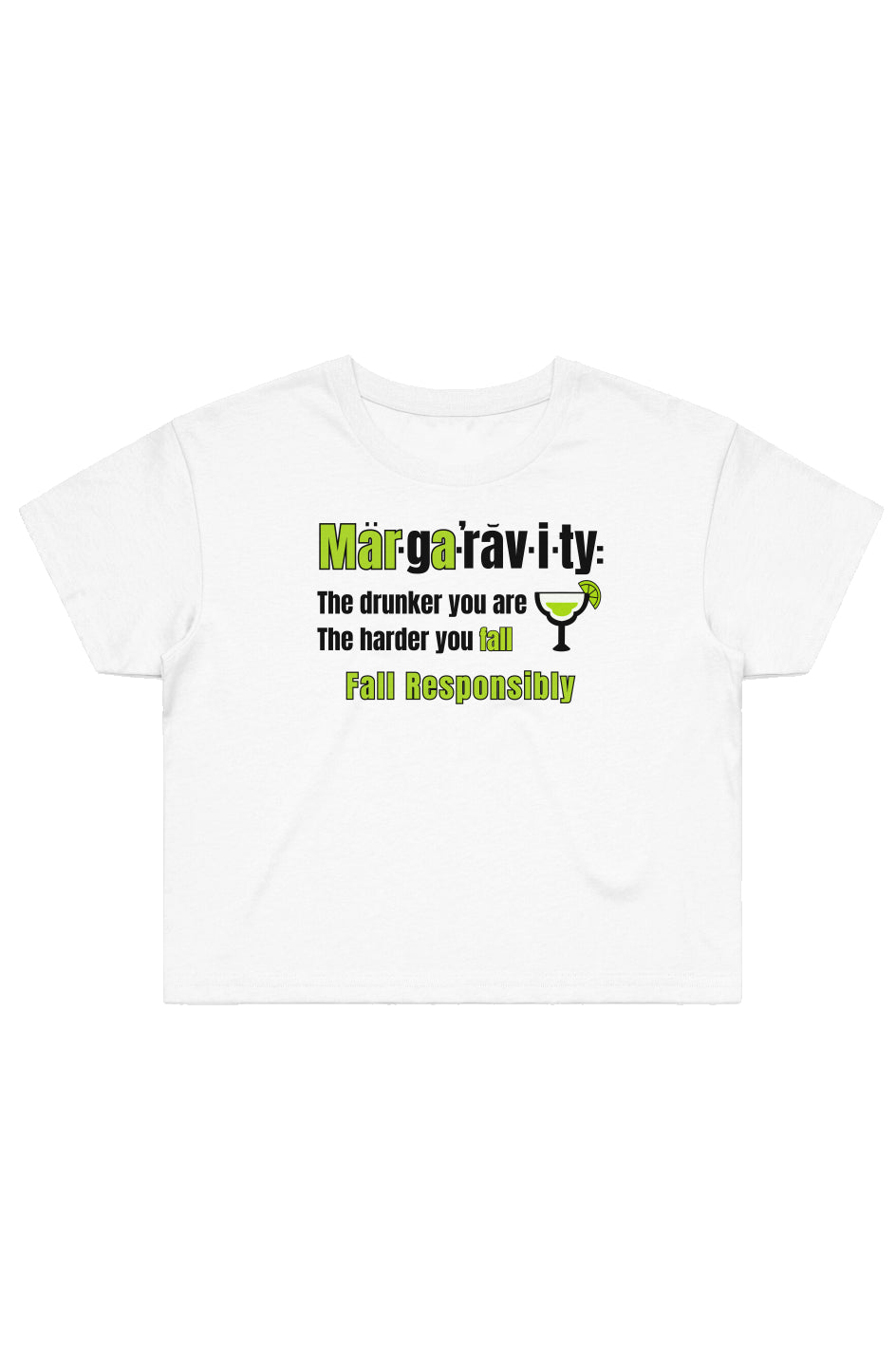 The Definition of Margaravity, Street Crop Tee