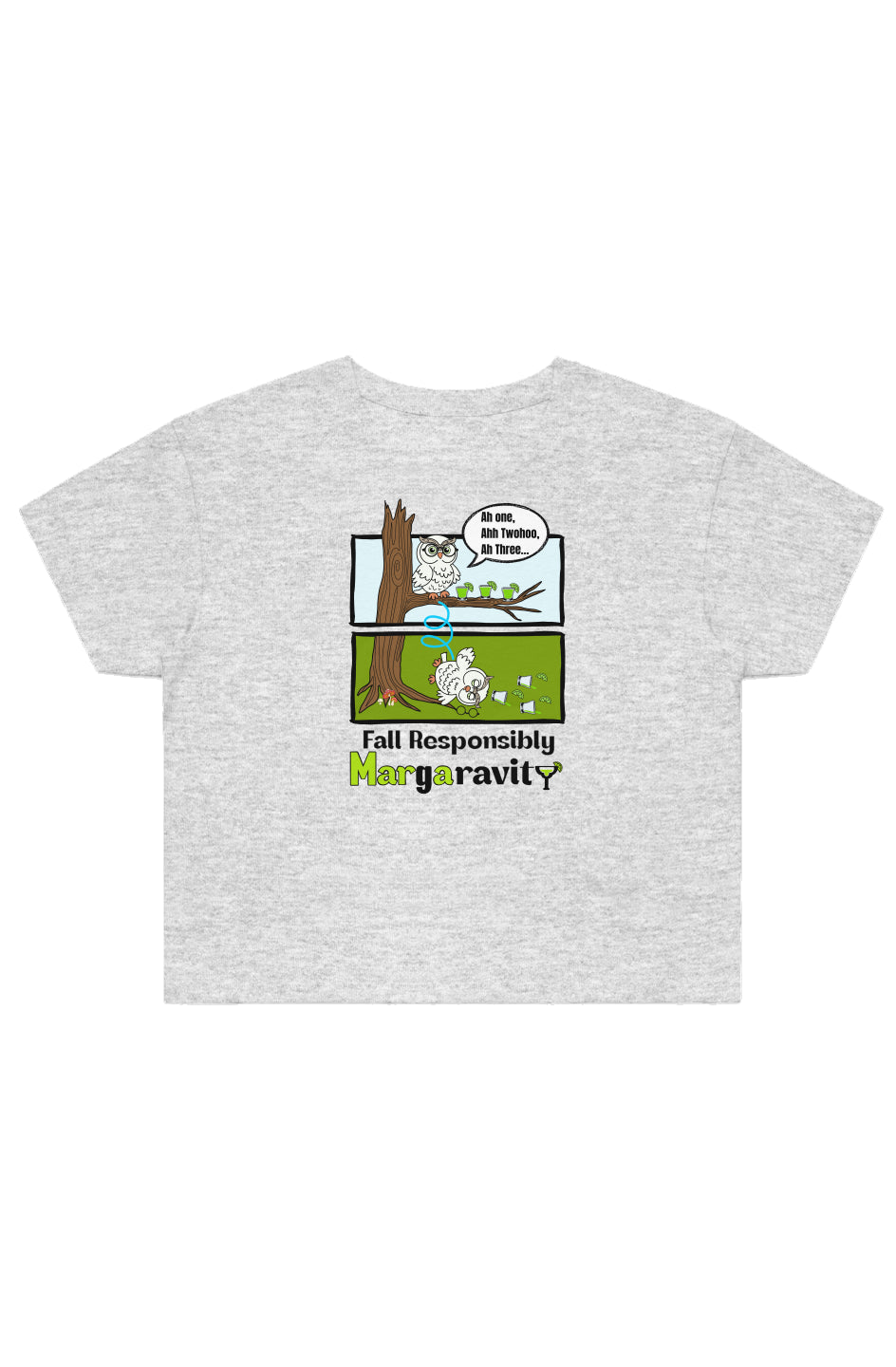 Ah One Ahh Twohoo Ahhh Three, Street Crop Tee