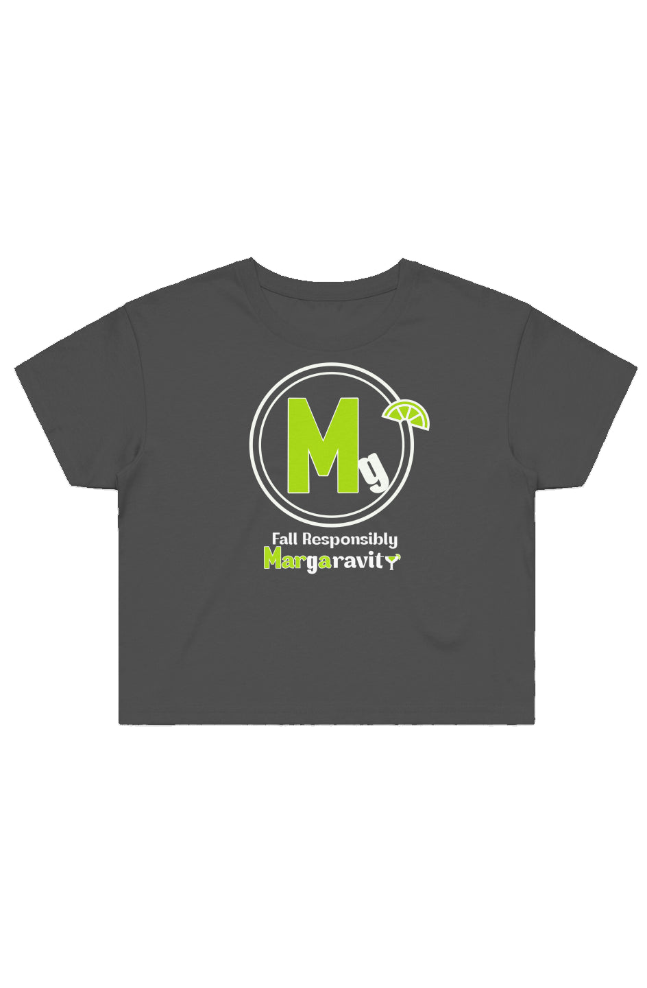 Margaravity Logo, Street Crop Tee