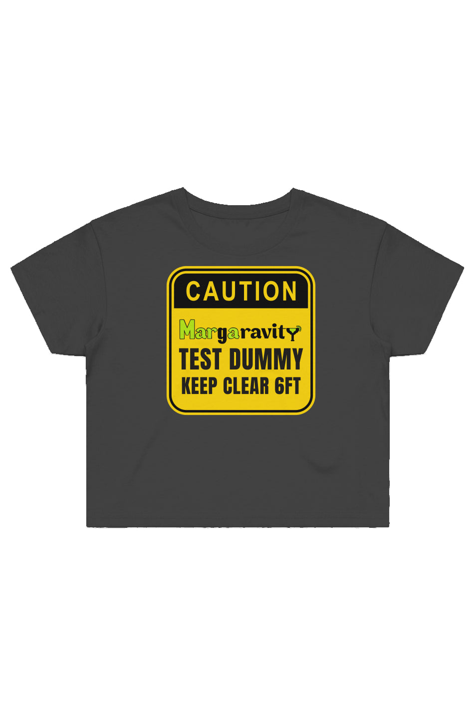 Caution Test Dummy, Street Crop Tee