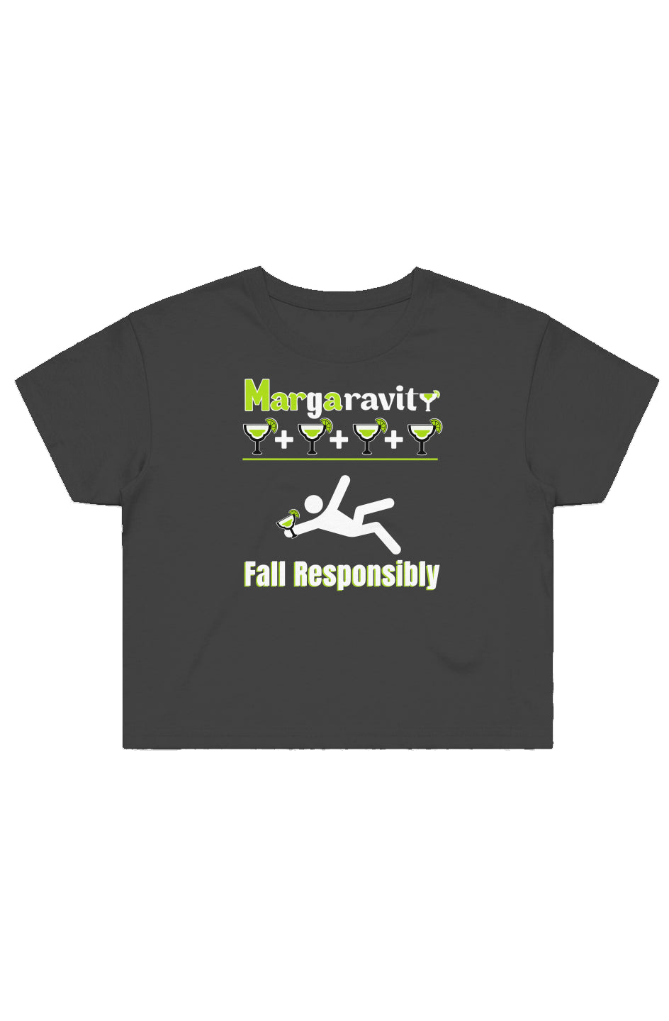 Margaravity Math, Street Crop Tee