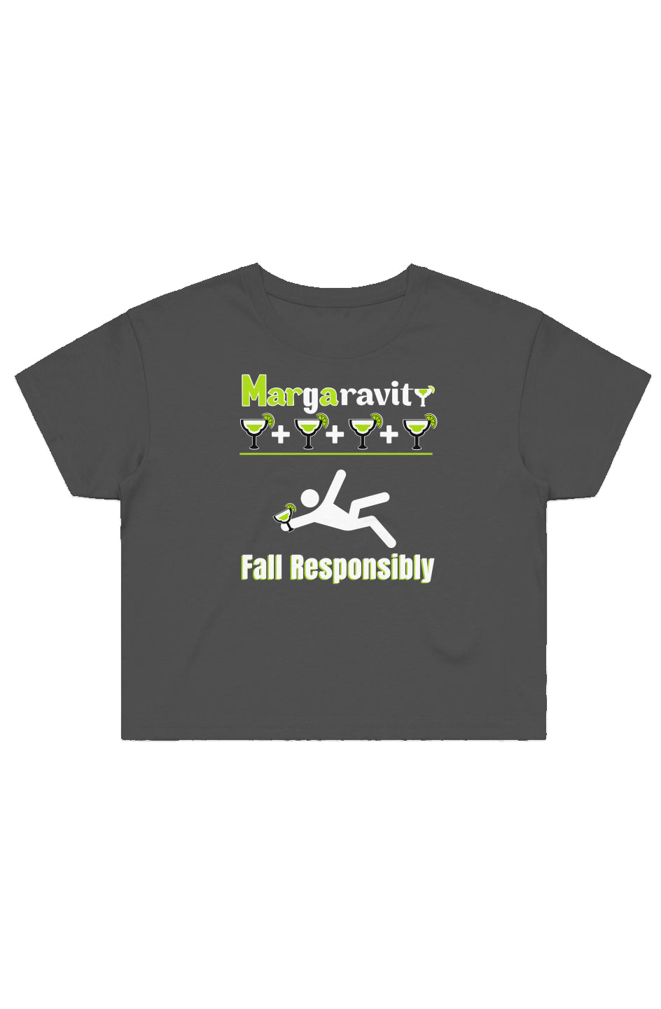 Margaravity Math, Street Crop Tee