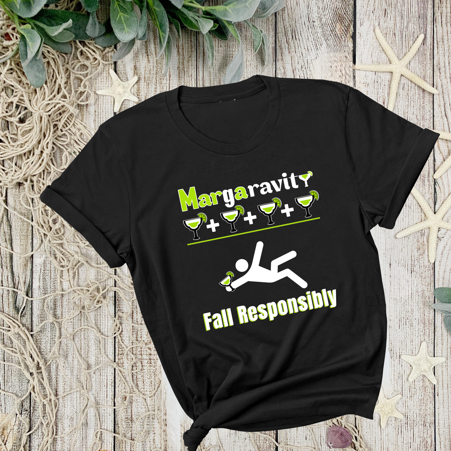 Margaravity Math, Unisex Jersey T-Shirt in Black