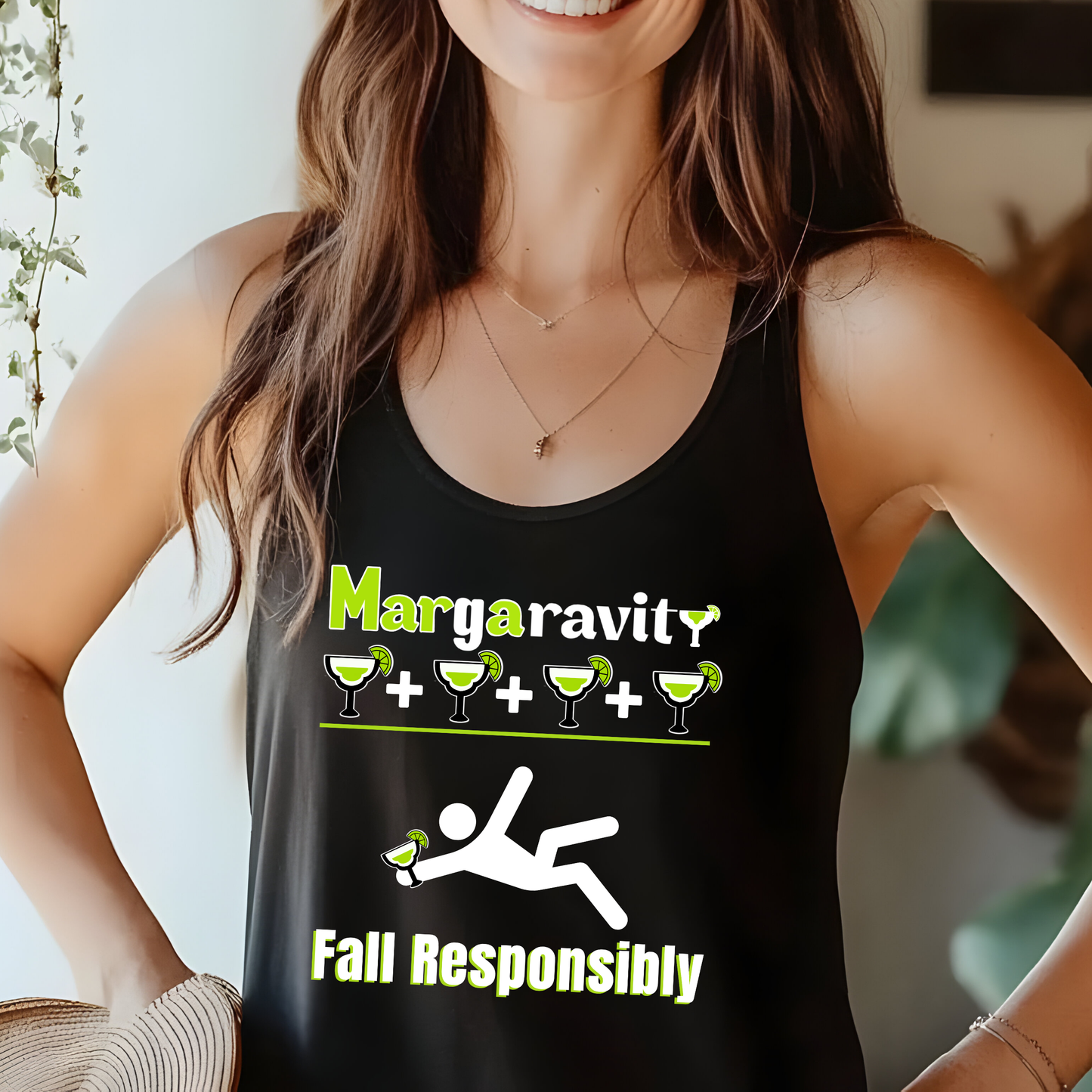 Margaravity Math, unisex tank