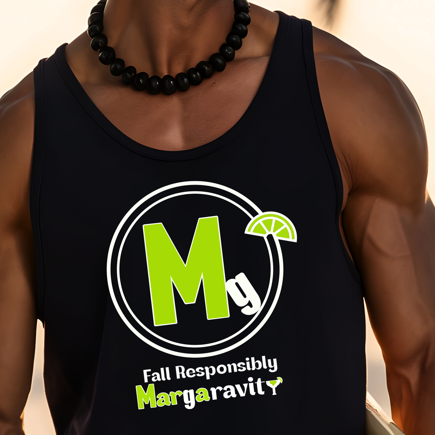 Margaravity Logo, unisex tank