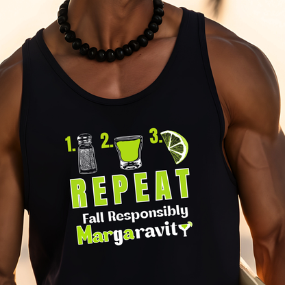 123 REPEAT, unisex tank