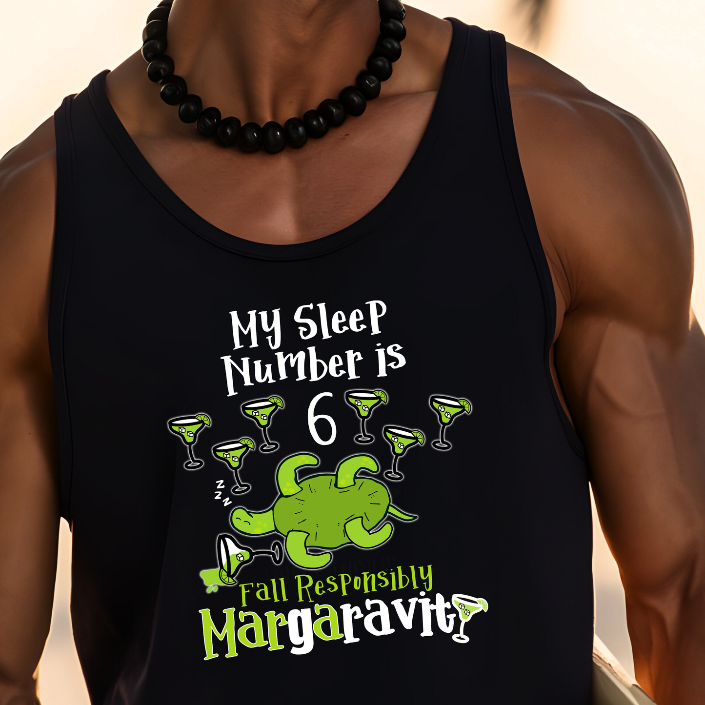 My Sleep Number is 6, unisex tank