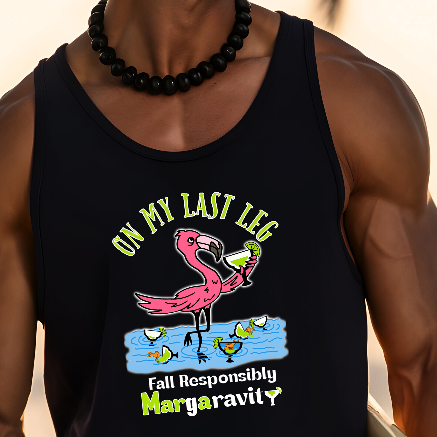 On My Last Leg, unisex tank