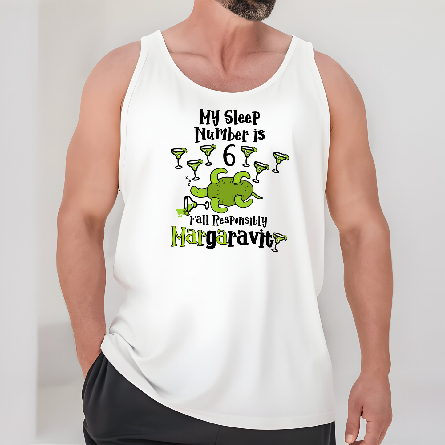 My Sleep Number is 6, unisex tank