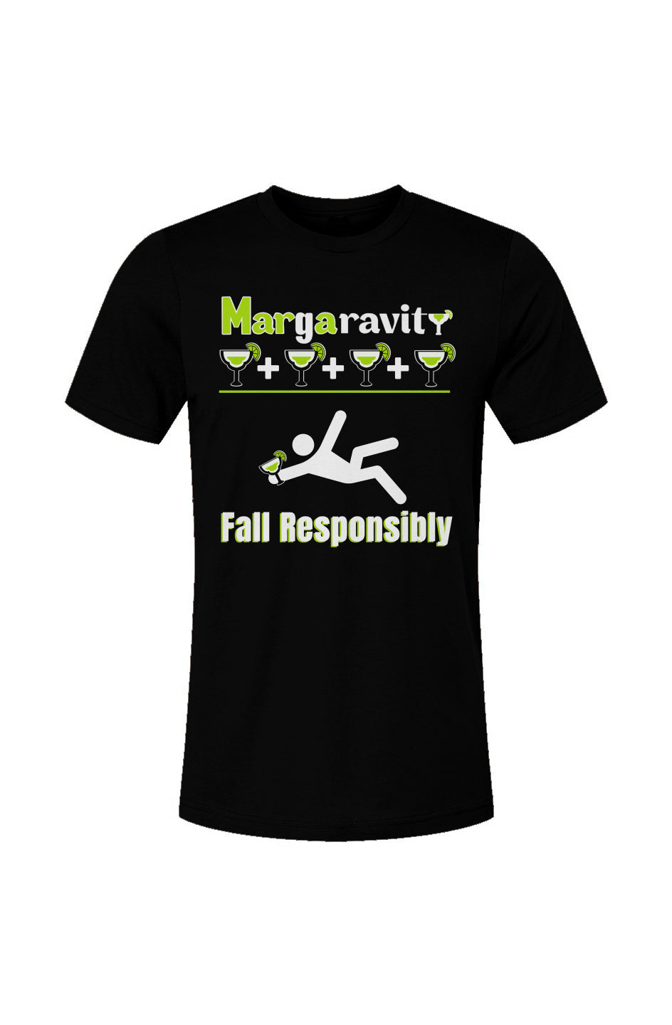 Margaravity Math, Unisex Jersey T-Shirt in Black