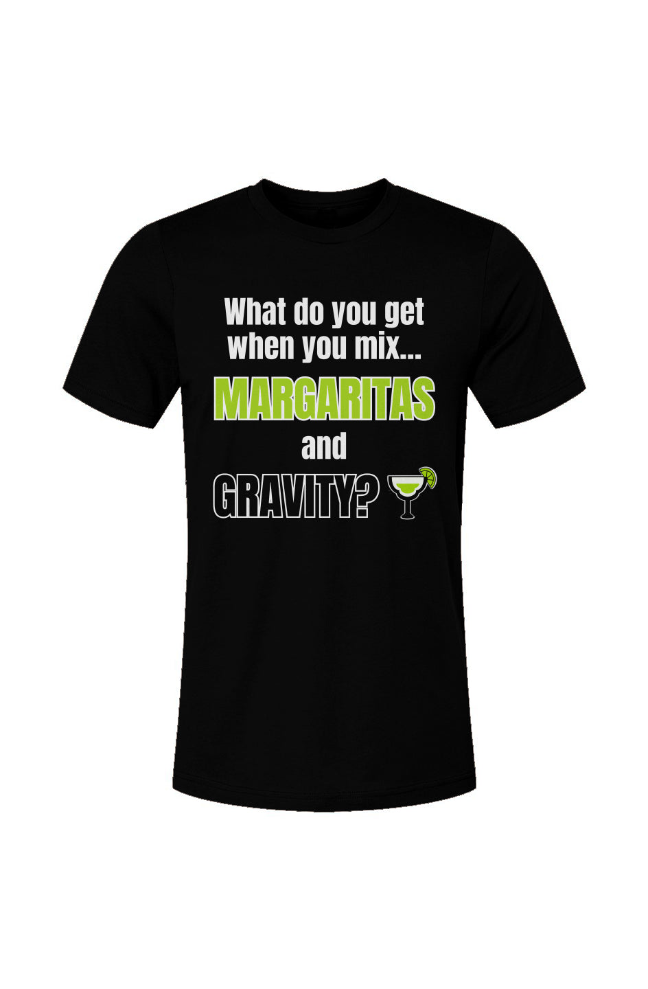 Margaravity Riddle, Unisex Jersey T-Shirt in Black