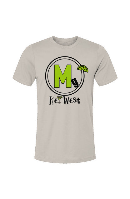 Margaravity Logo Key West, Unisex Jersey T-Shirt in White