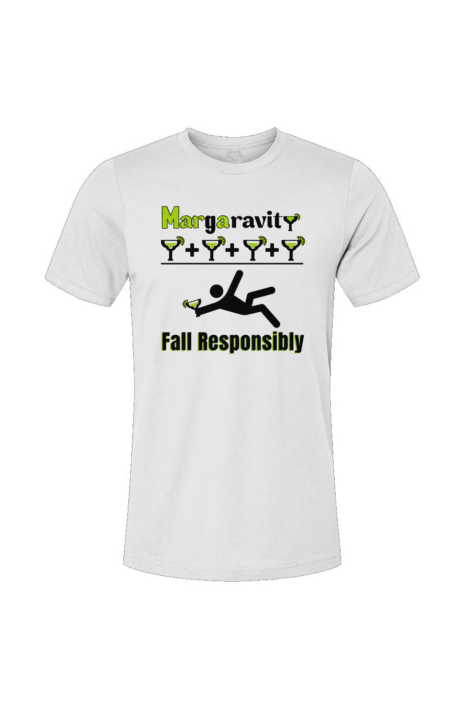 Margaravity Math, Unisex Jersey T-Shirt in White