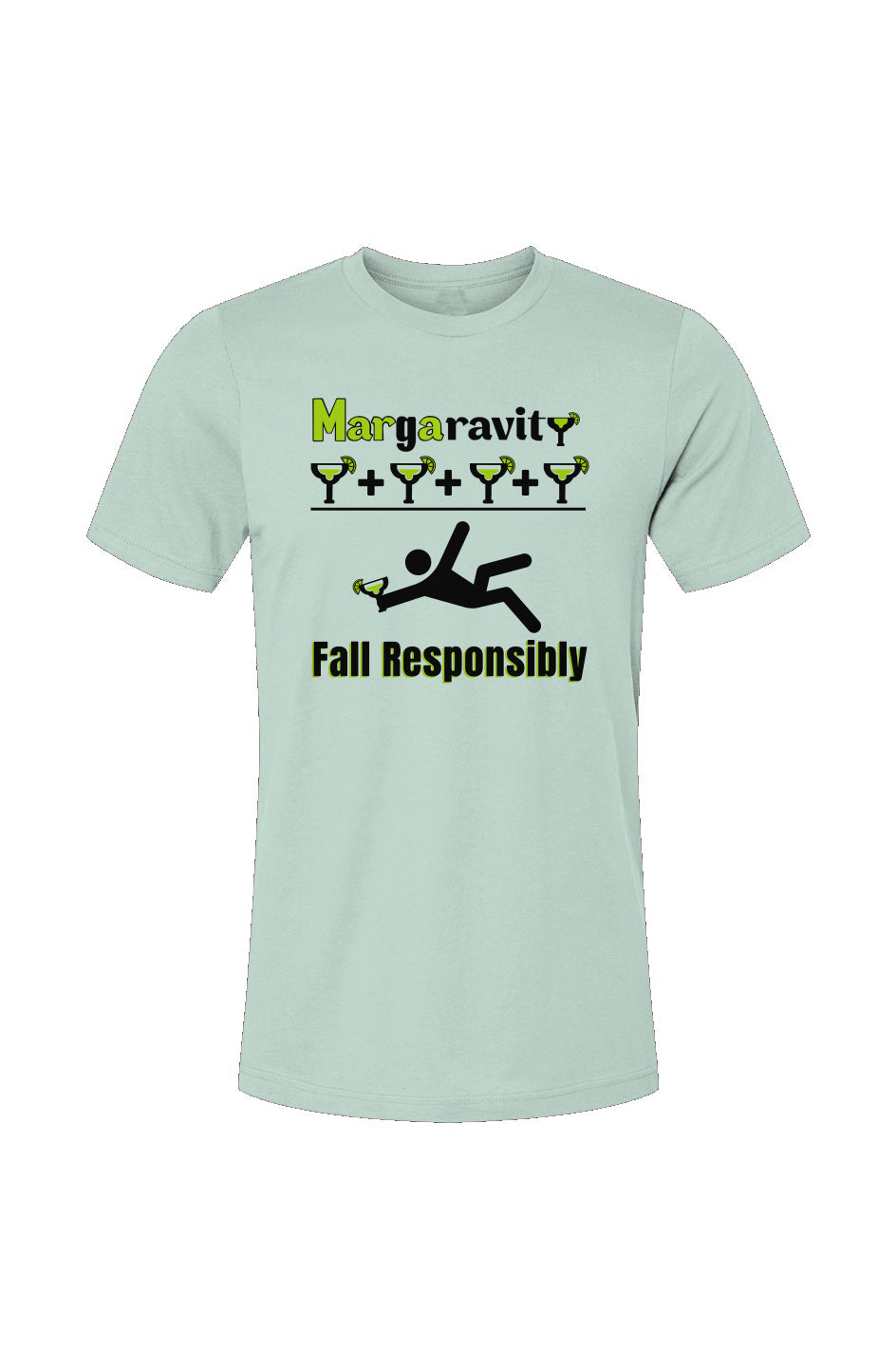 Margaravity Math, Unisex Jersey T-Shirt in White