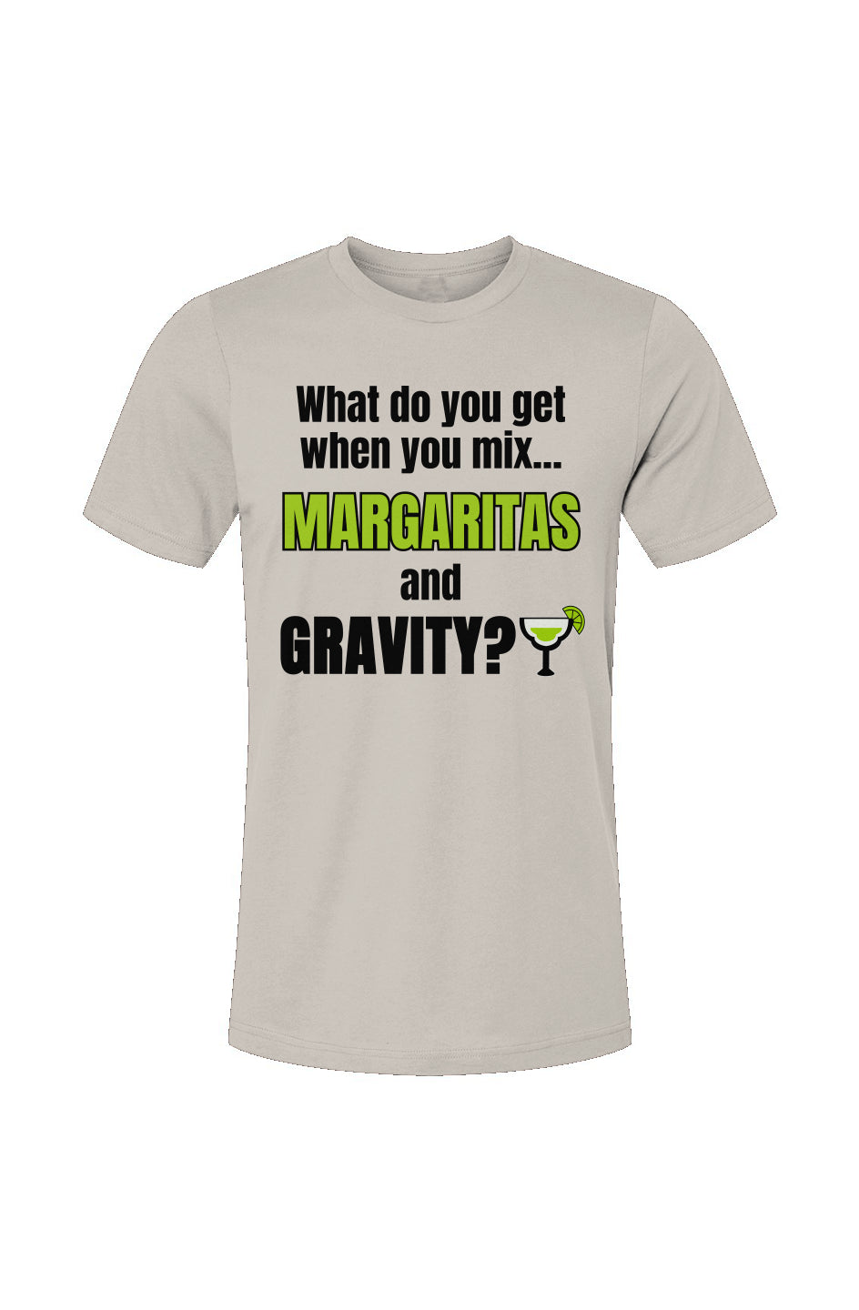 Margaravity Riddle, Unisex Jersey T-Shirt in White