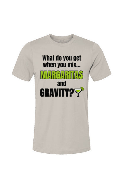 Margaravity Riddle, Unisex Jersey T-Shirt in White