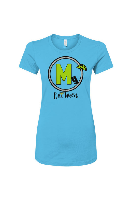 Margaravity Key West Logo, Women's Slim Fit Tee