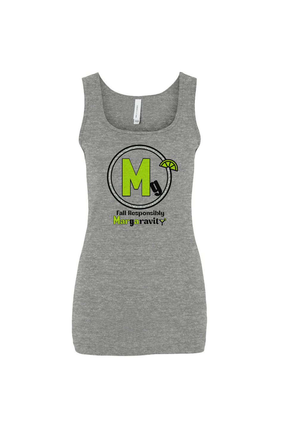 Margaravity Logo, Women's Micro Rib Tank