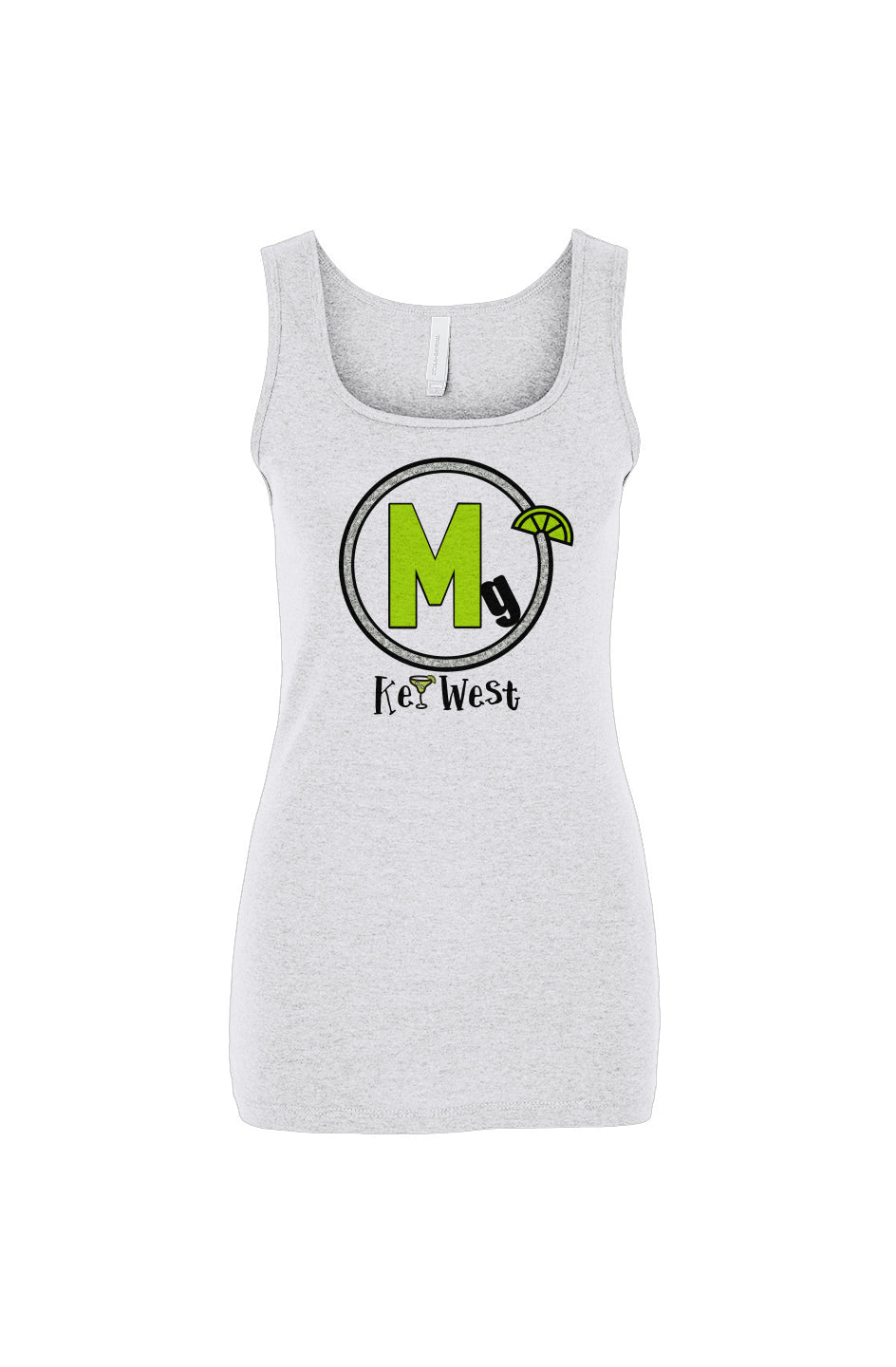 Margaravity Key West Logo, Women's Micro Rib Tank