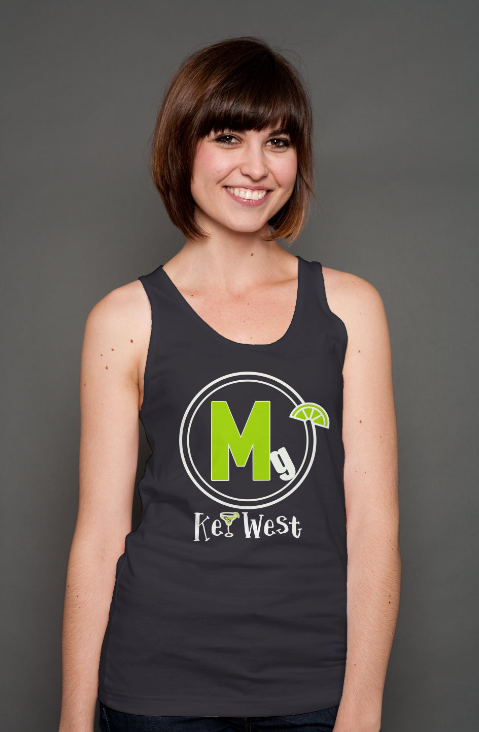 Margaravity Kew West Logo, unisex tank