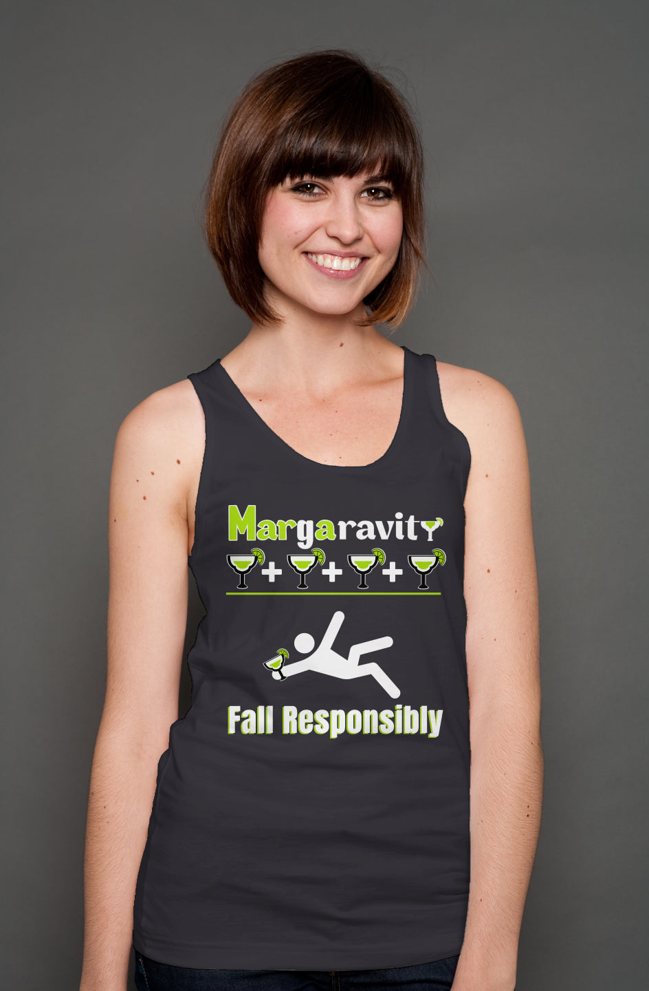 Margaravity Math, unisex tank