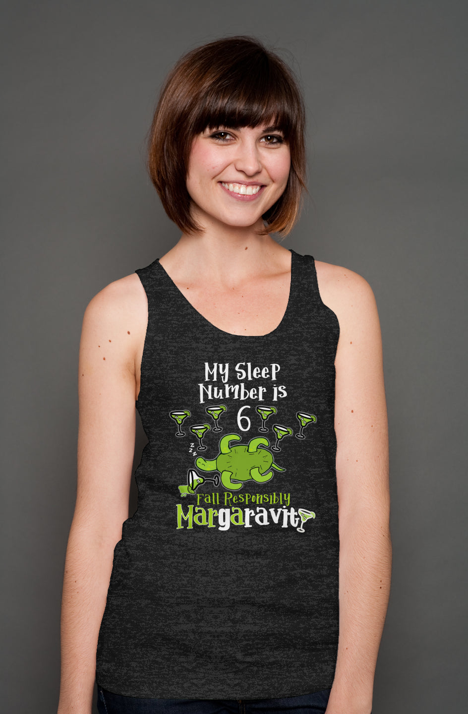 My Sleep Number is 6, unisex tank