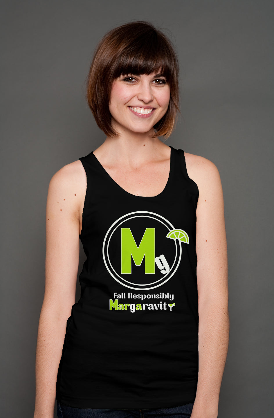 Margaravity Logo, unisex tank