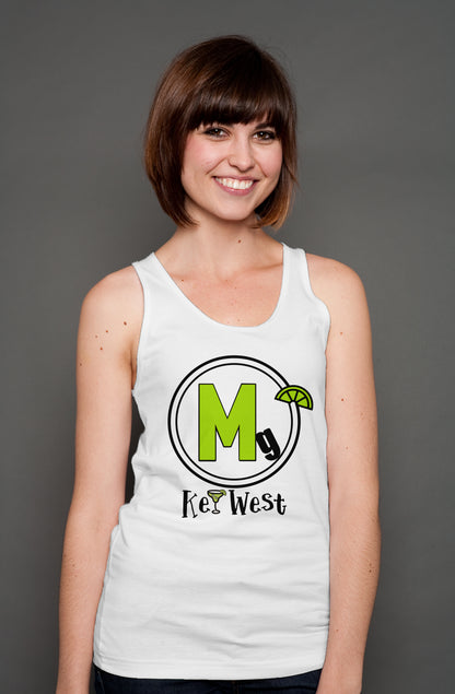 Margaravity Key West Logo, unisex tank