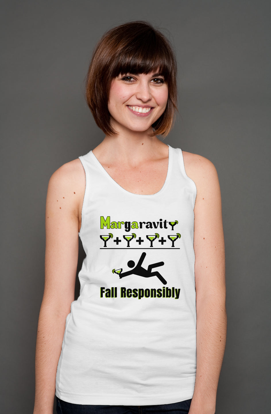 Margaravity Math, unisex tank